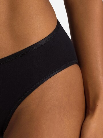 Hanro Panty 'Cotton Seamless' in Black