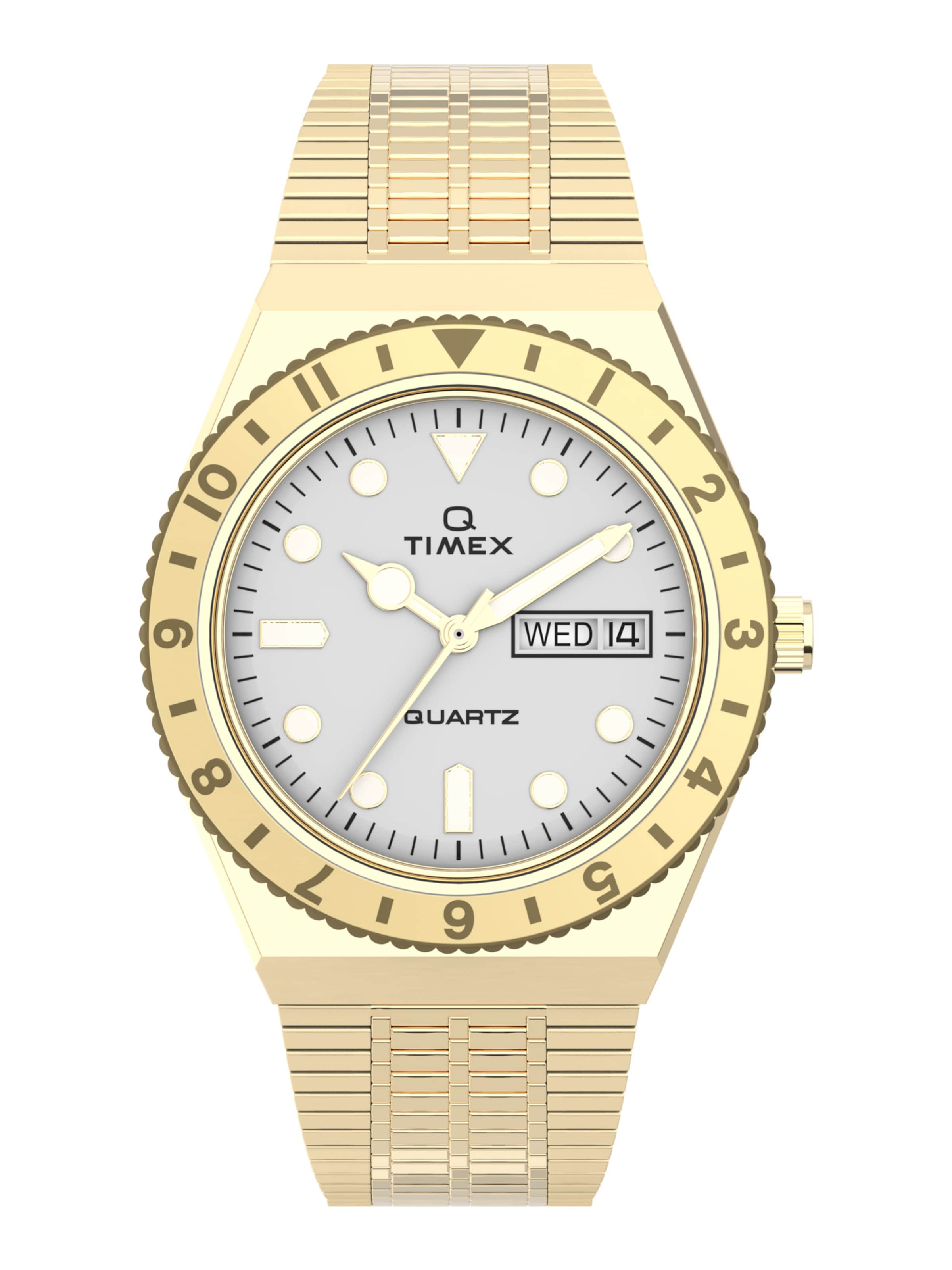 TIMEX Analogt ur 'Diver Inspired' i guld: forside