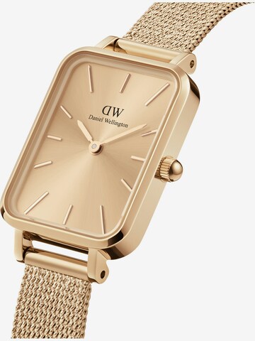 Daniel Wellington Analoguhr 'Quadro Unitone Gold G' in Gold