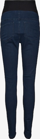 MAMALICIOUS Skinny Jeggings 'Echo' in Blue