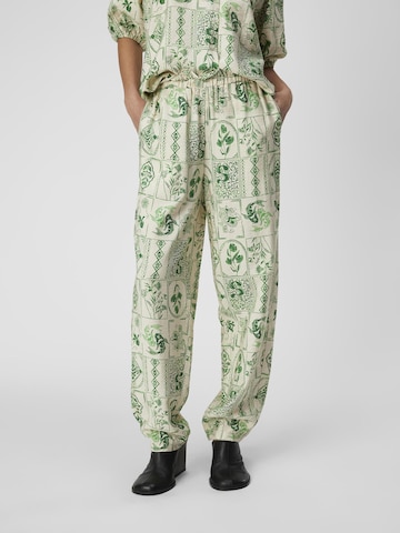 Regular Pantalon OBJECT en vert : devant