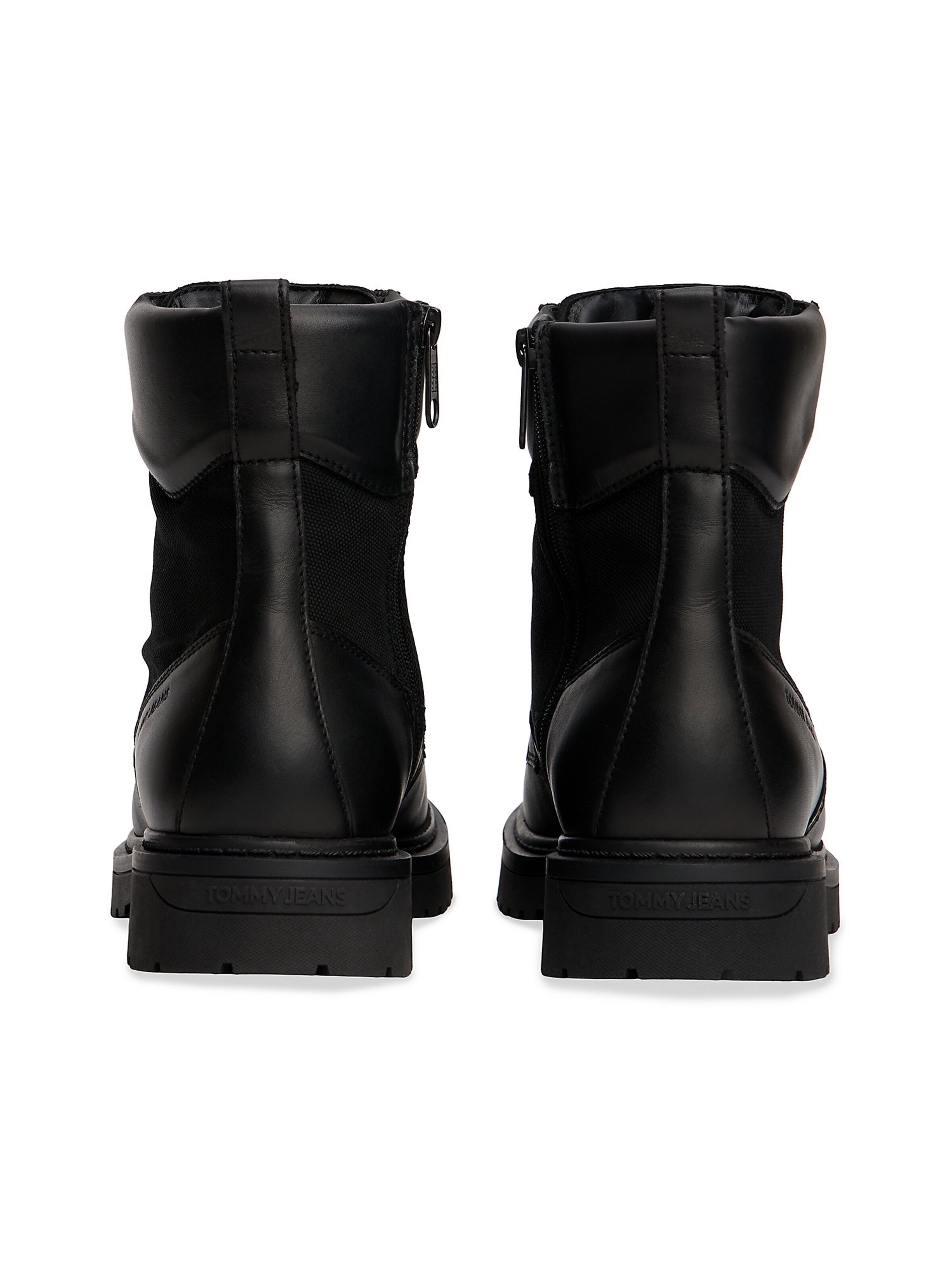 Bottes à lacets Tommy Jeans en noir