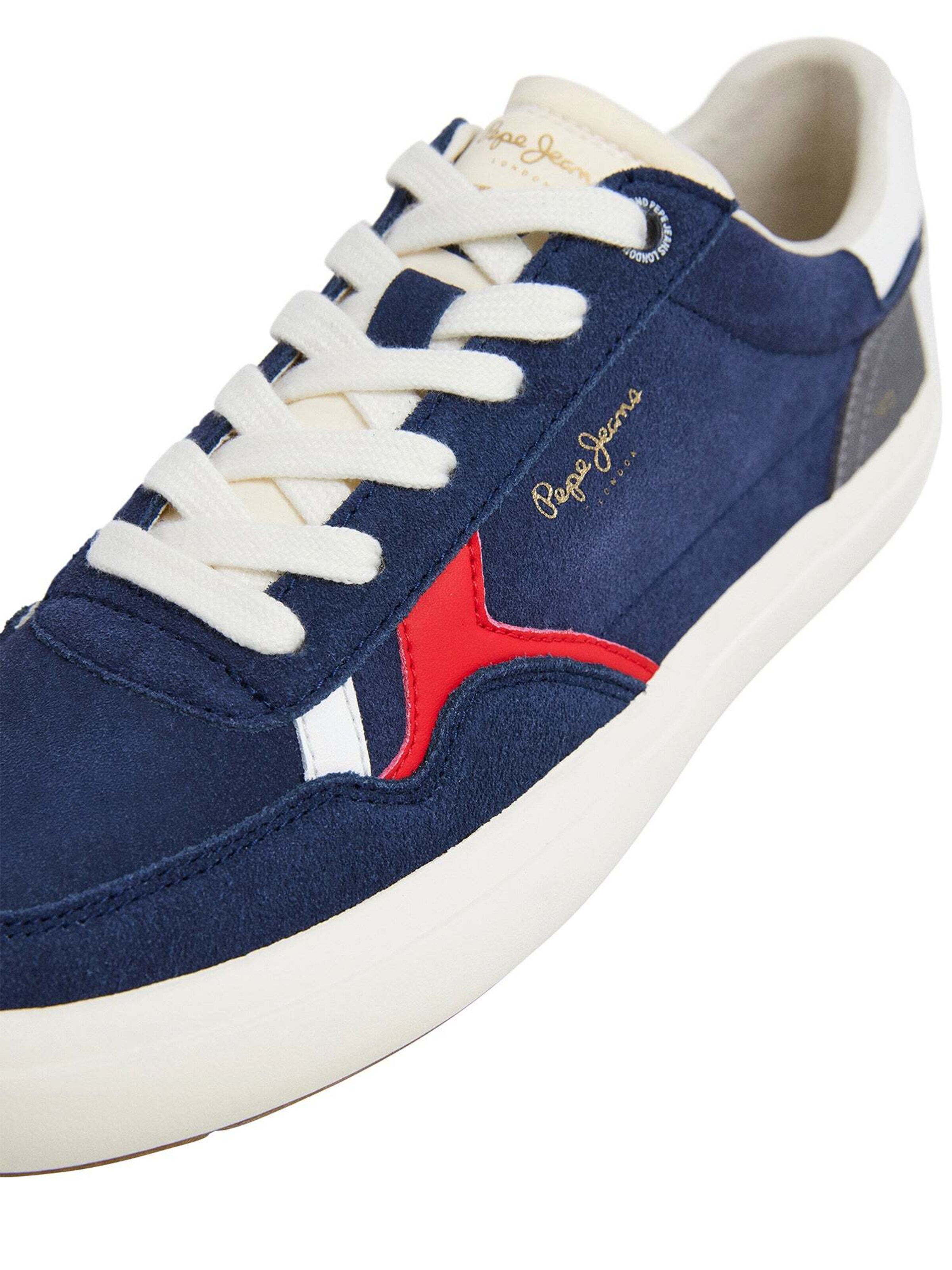 Pepe Jeans Platform trainers 'Travis City' in Blue
