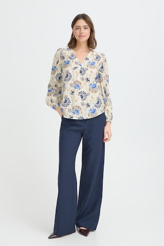 Fransa Blouse 'KALIA' in Beige