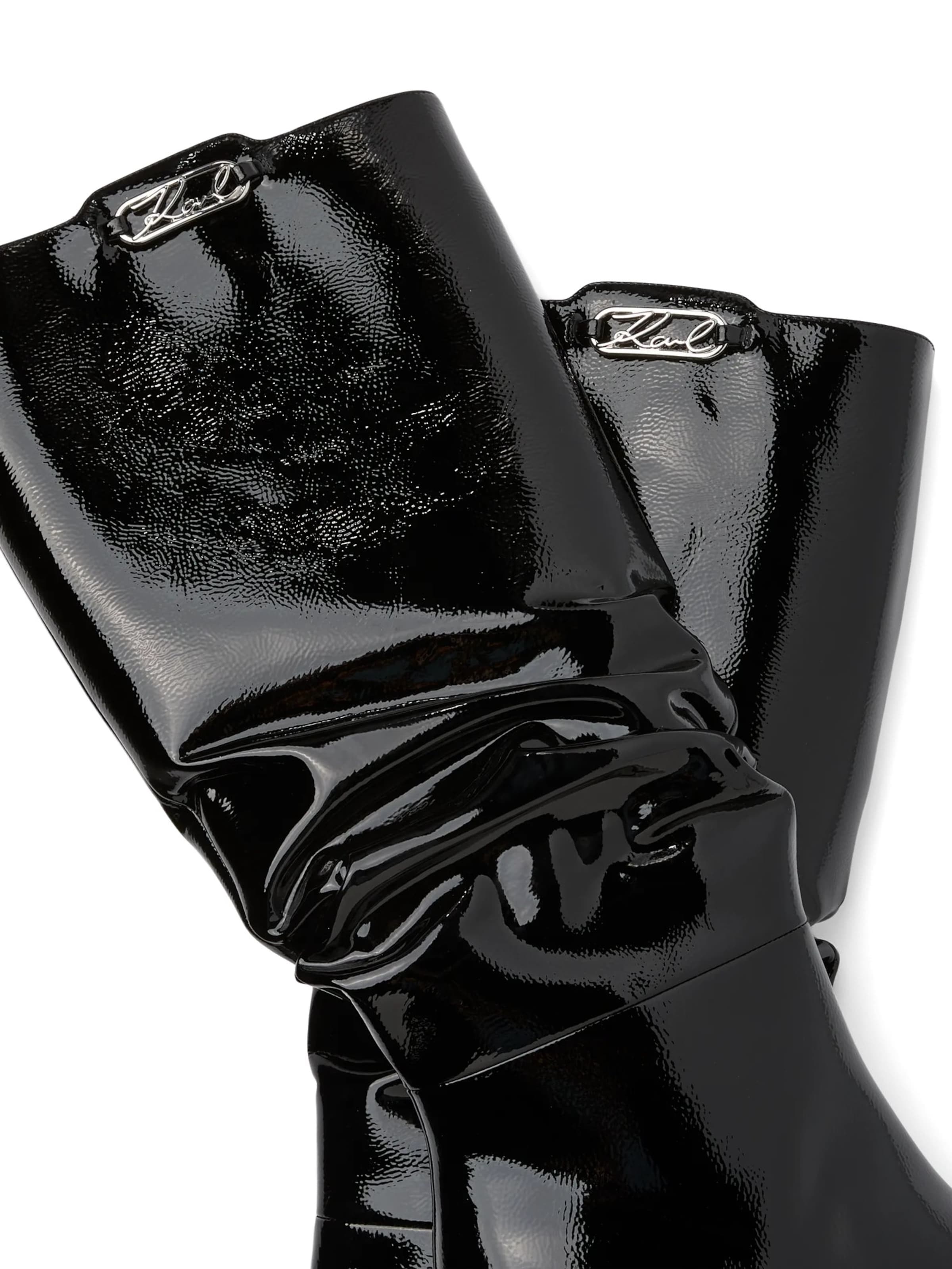 Karl Lagerfeld Boot 'Klarice' in Black