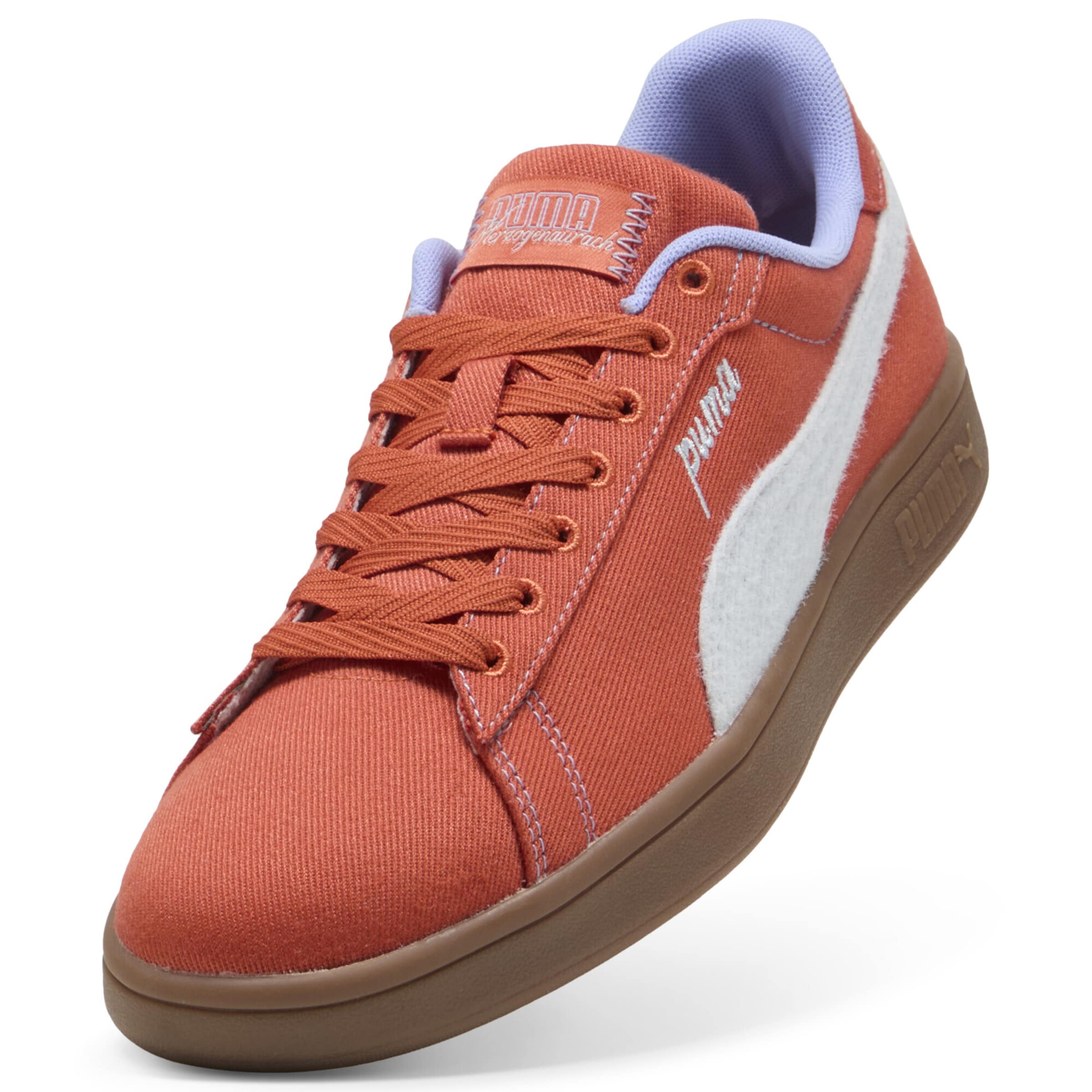 PUMA Platform trainers 'Smash 3.0 Etiqueta' in Orange