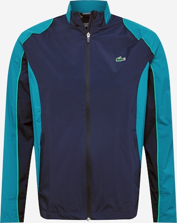 Lacoste Sport Training Jacket in Blue: front