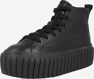 DIESEL Sneakers high 'Hanami' i svart: forside