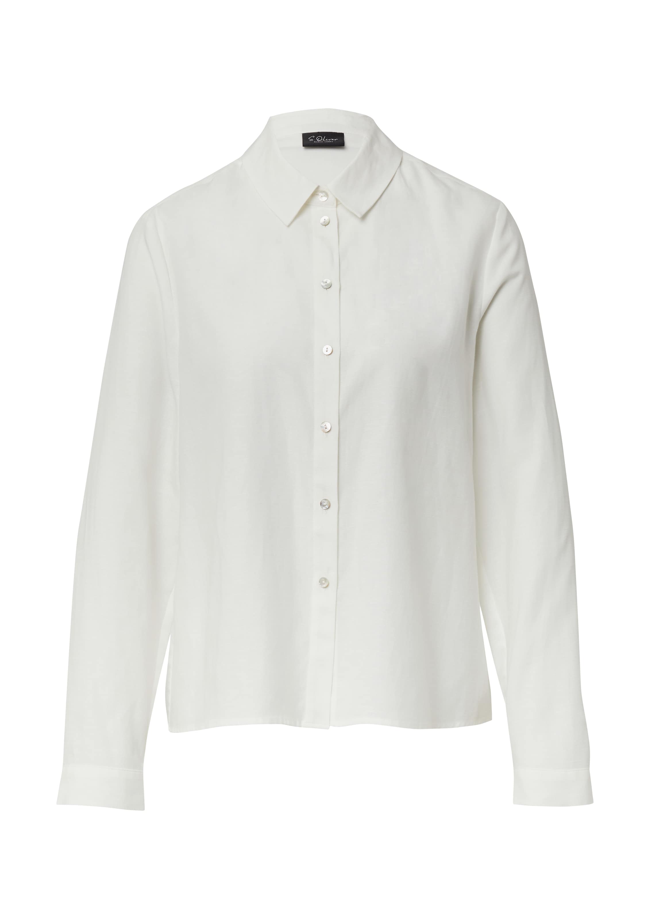 s.Oliver BLACK LABEL Blouse in White: front