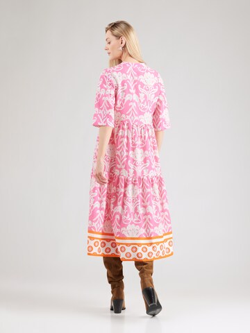 Robe Emily Van Den Bergh en mélange de couleurs