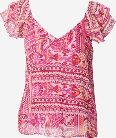 ONLY Bluza 'ONLASTA' u narančasto žuta / roza / tamno roza / prljavo bijela, Pregled proizvoda