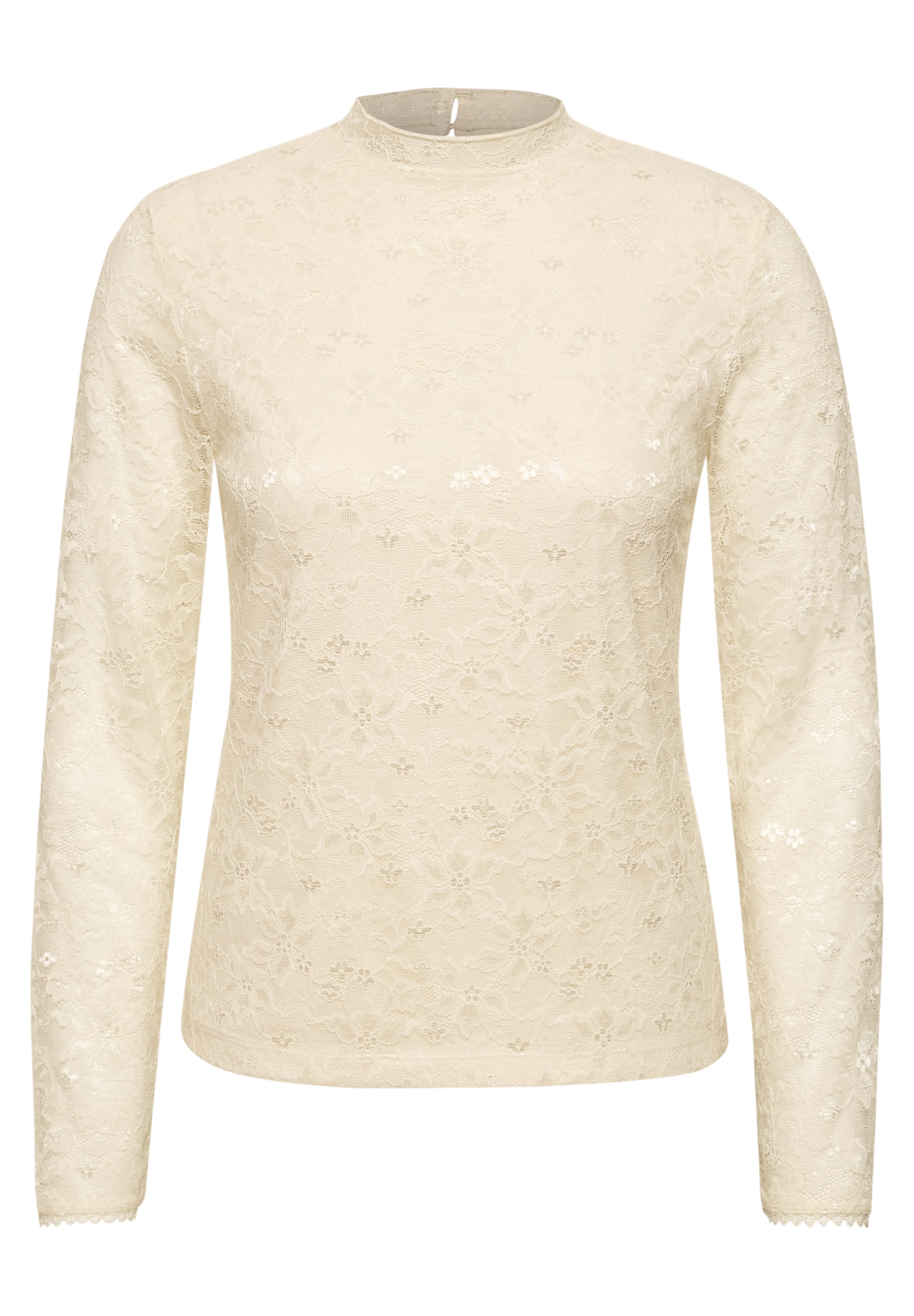 STREET ONE Shirt in Beige: Vorderseite
