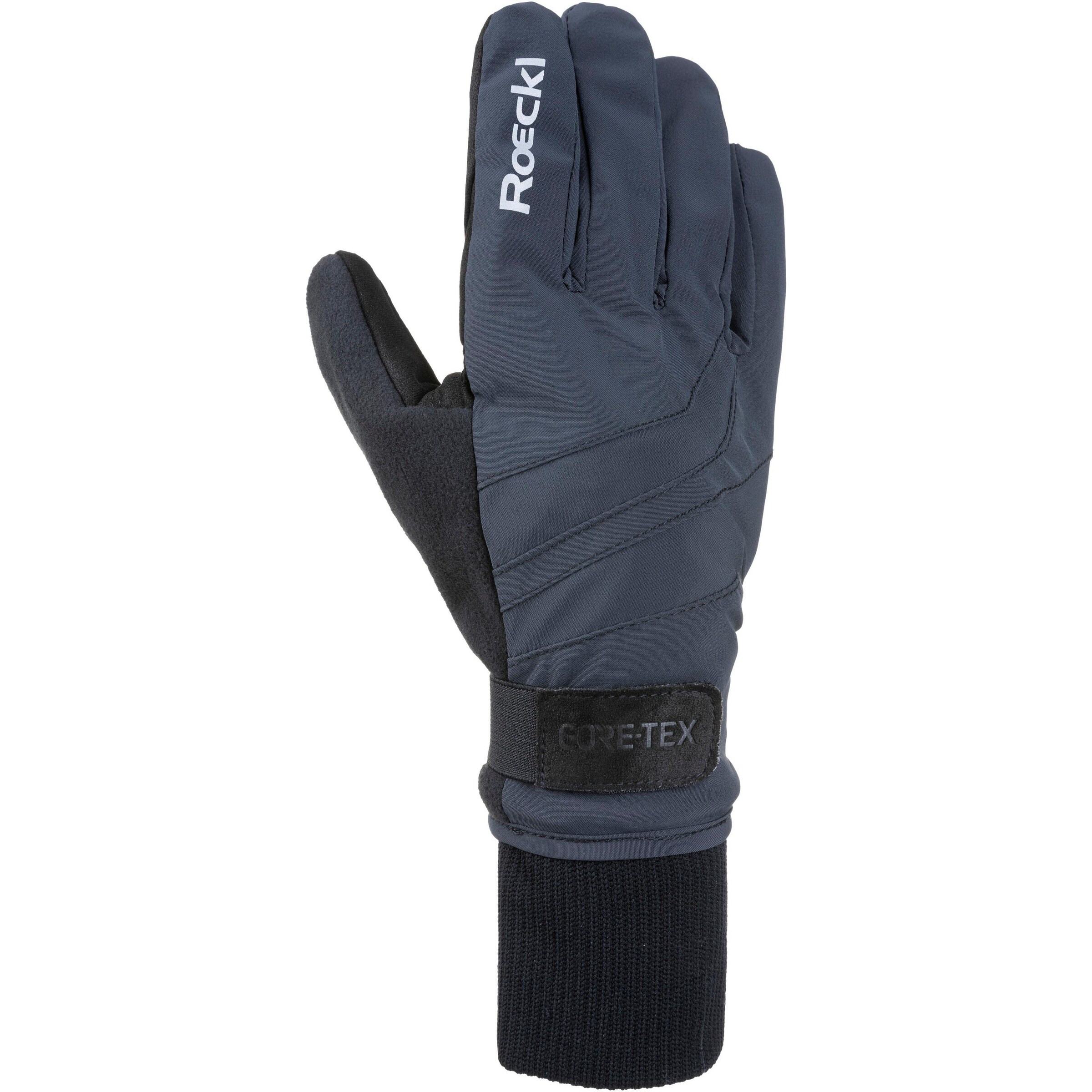 Roeckl Sporthandschuhe 'Horgau GTX' in navy / schwarz / weiß, Produktansicht