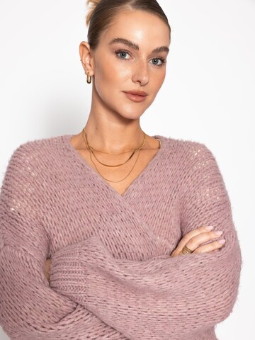 SASSYCLASSY Oversizestrickjacke‌‌‌‌‌‌ in Pink