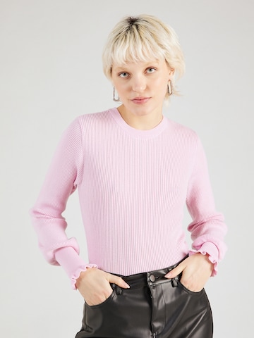 VILA Pullover 'SAYA' in Pink: predná strana