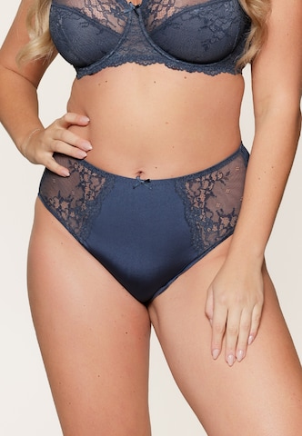 Slip di LingaDore in blu: frontale