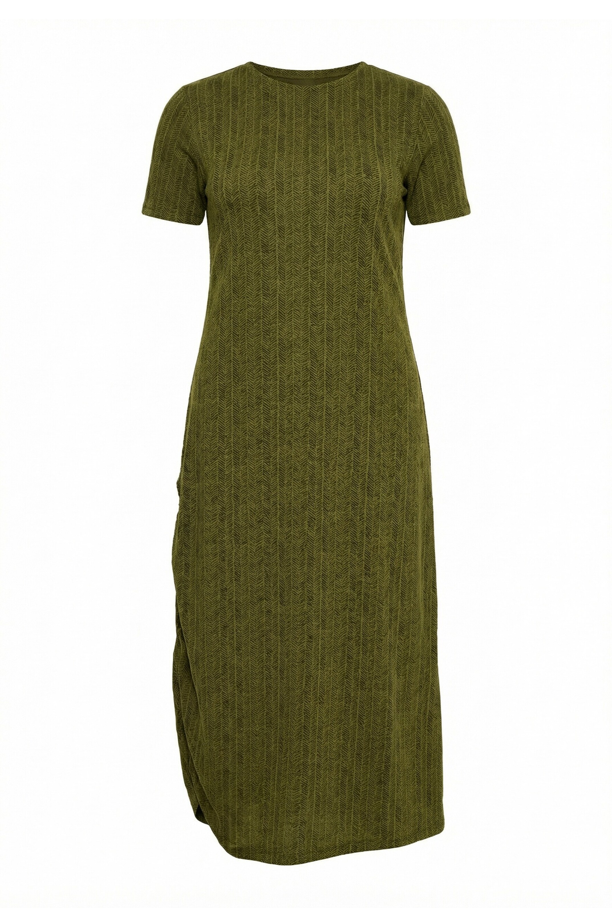 Ulla Popken Kleid in Grün: Vorderseite