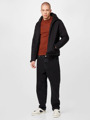 JACK & JONES - Chaqueta de entretiempo 'Abel' en negro