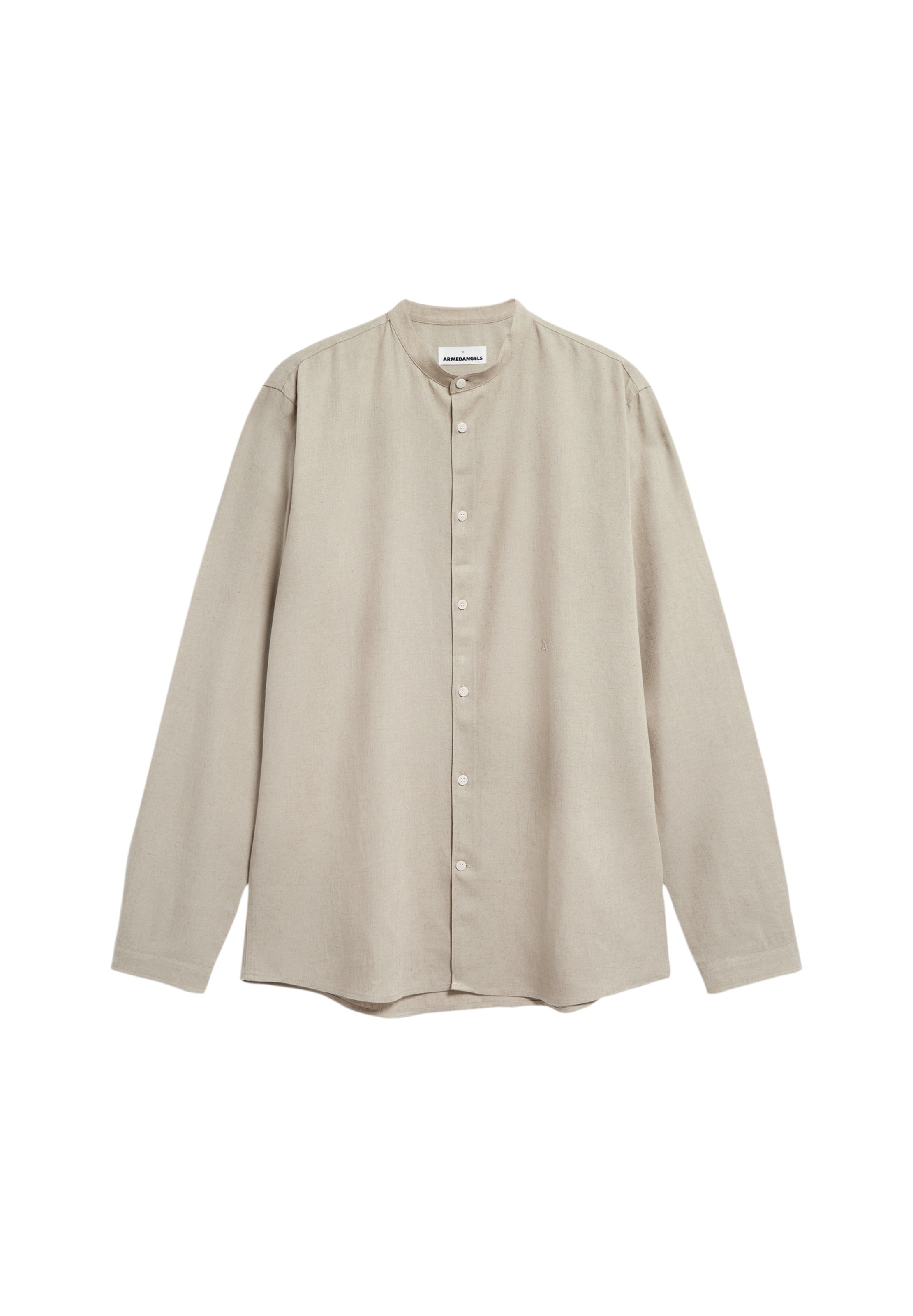 ARMEDANGELS Hemd ' VAALERONIMUS LINO ' in Beige: Vorderseite