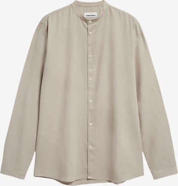 ARMEDANGELS Button Up Shirt ' VAALERONIMUS LINO ' in Beige: front