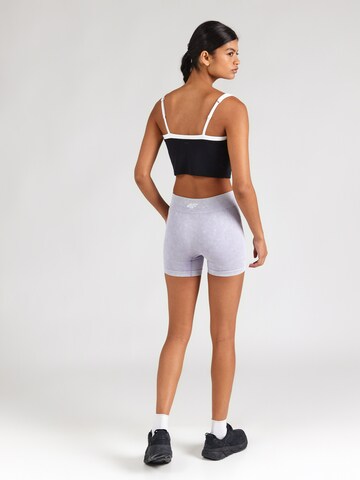 4FSkinny Sportske hlače - ljubičasta boja