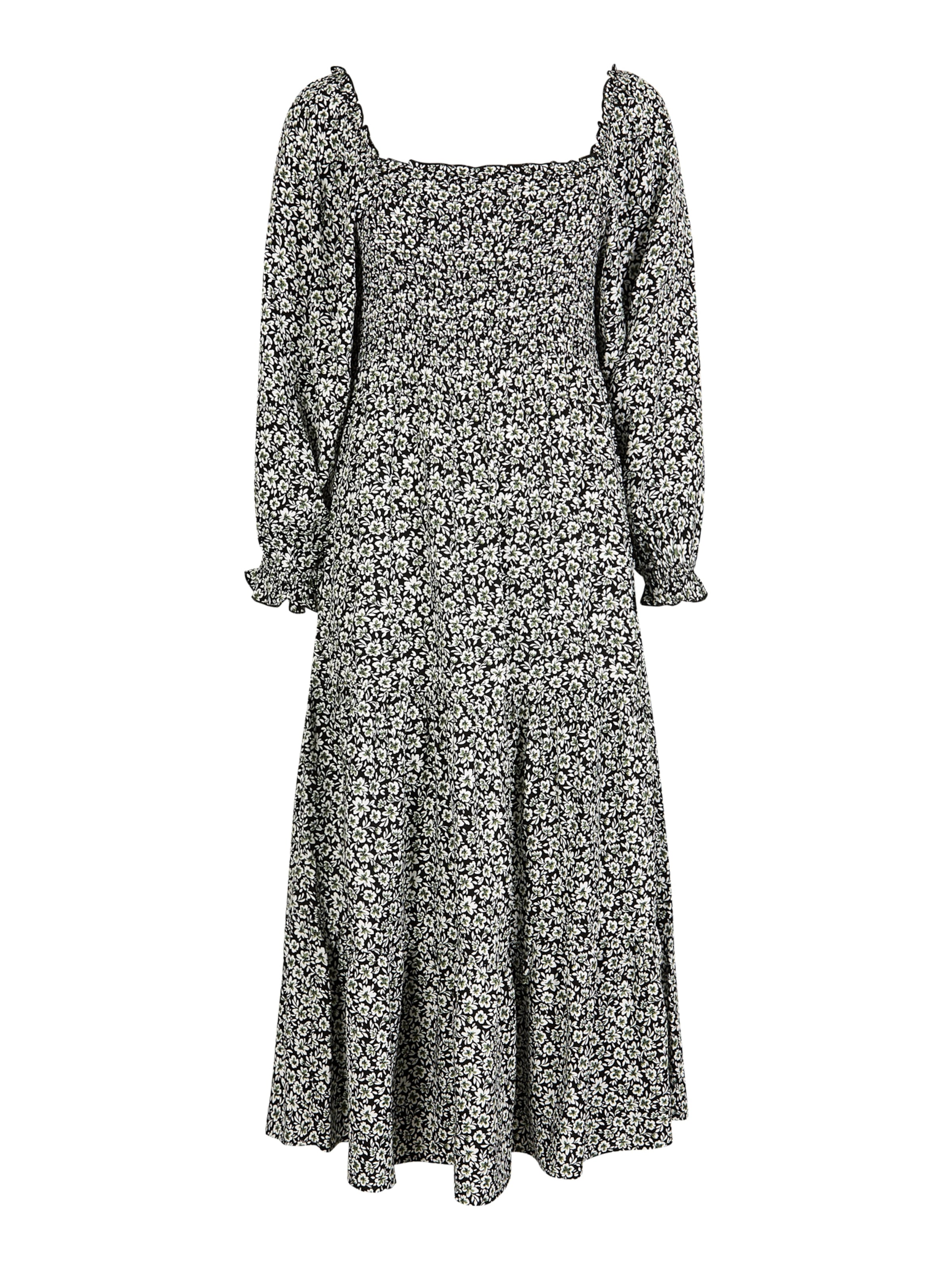 Robe ' ' Apricot en vert : devant