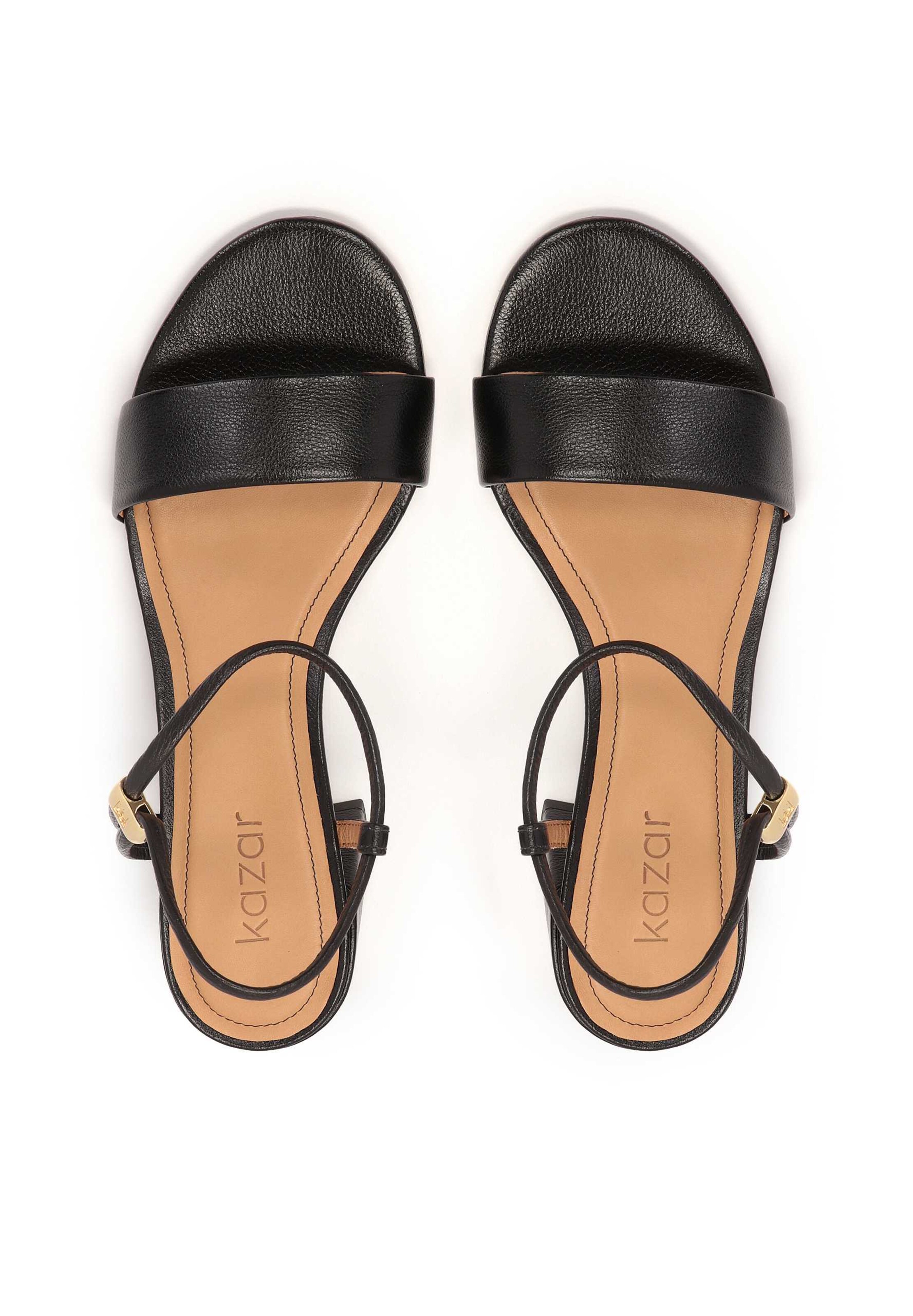 Kazar Sandále - Čierna