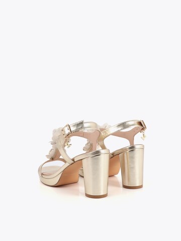 Sandales Lola Casademunt en or