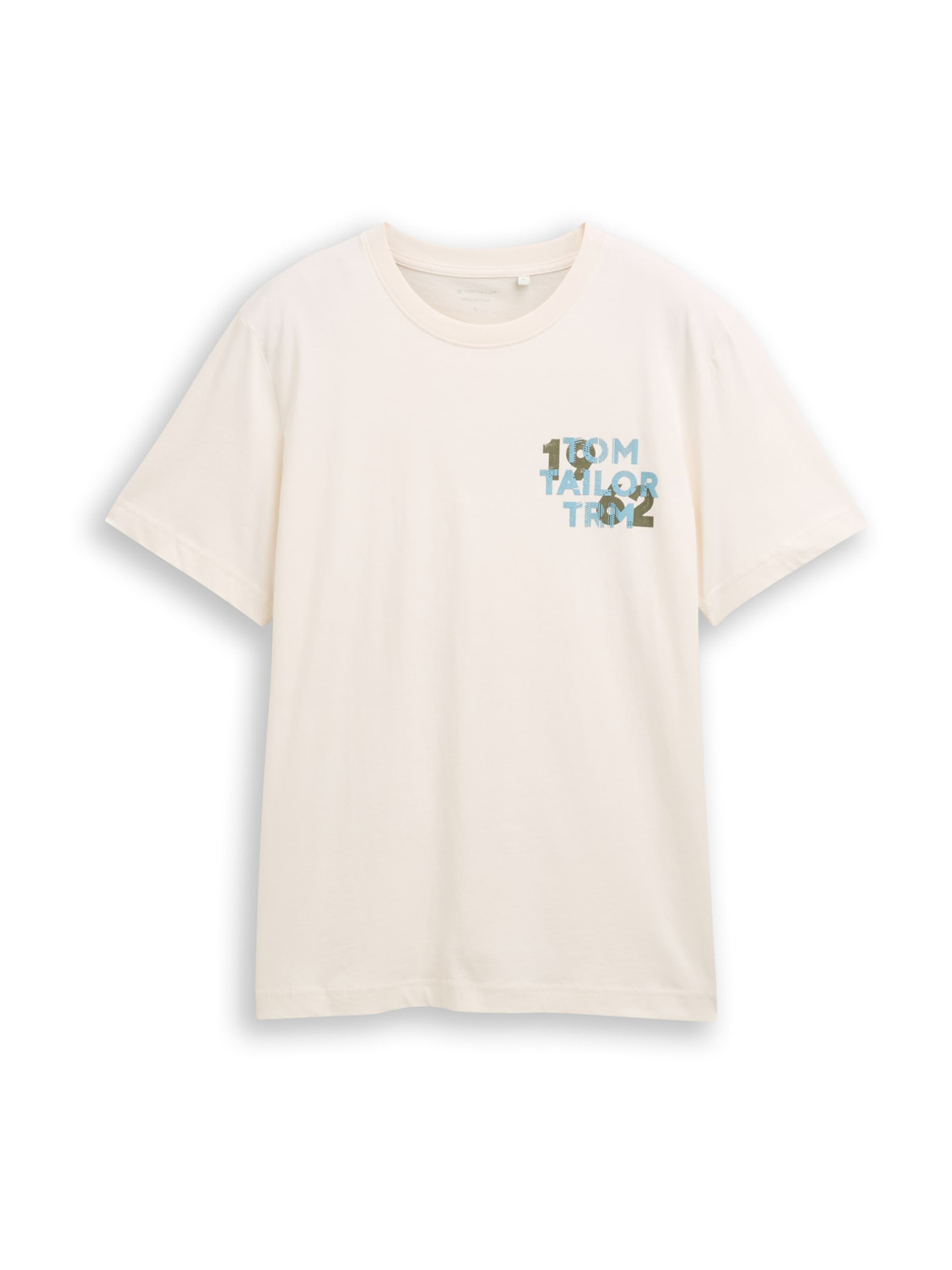 TOM TAILOR Póló - fehér: elől