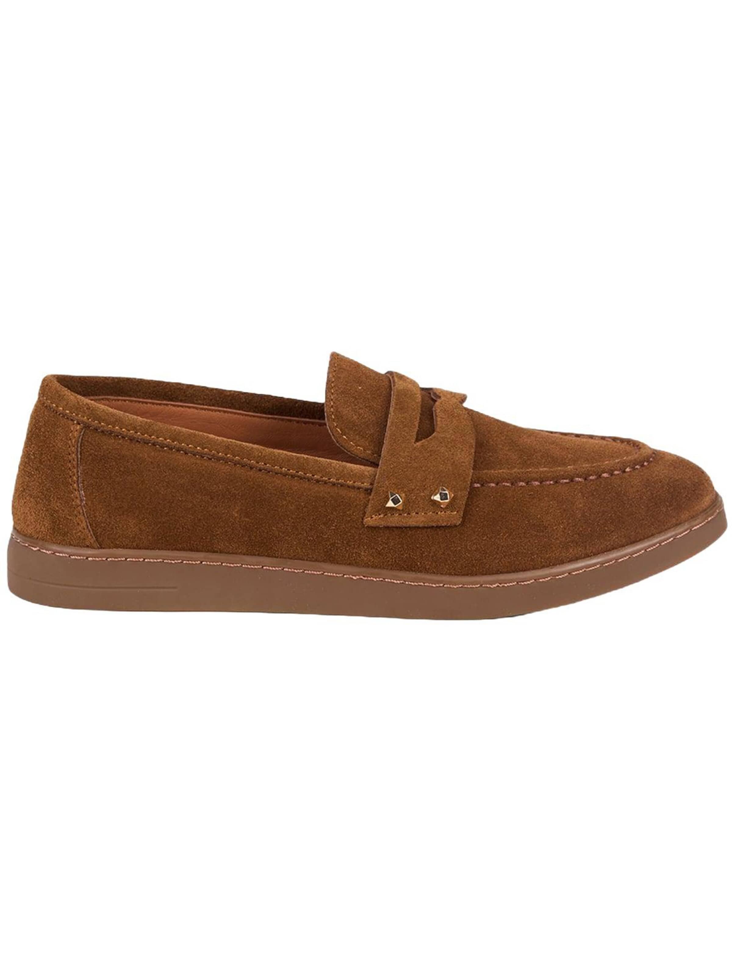 Desa - Mocasines 'Loafer' en marrón: frente
