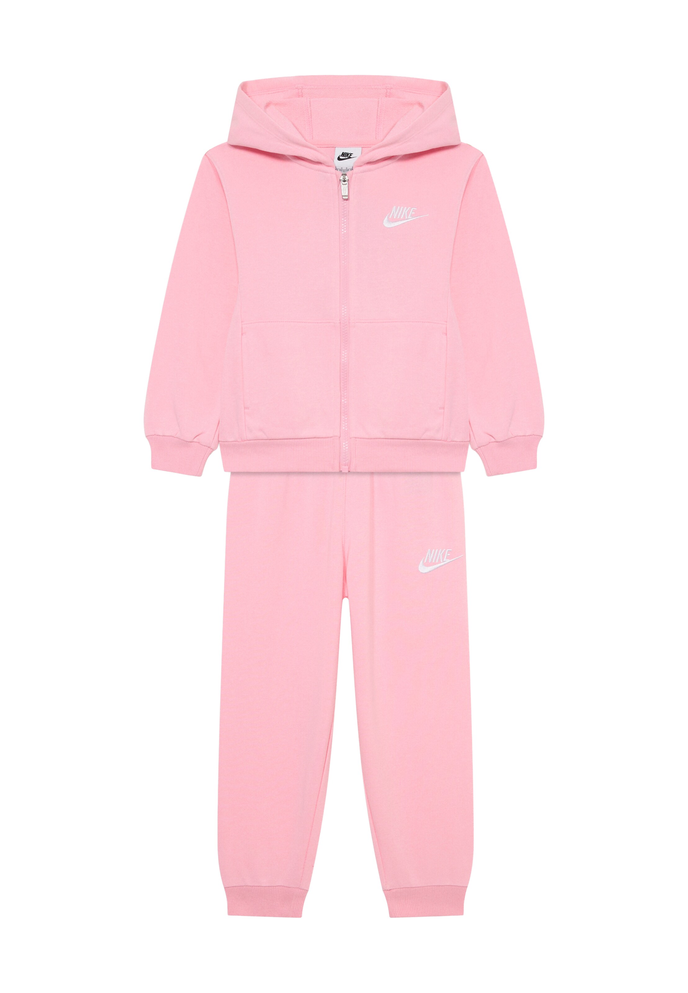 Nike Sportswear Joggingpak 'CLUB' in Roze: voorkant