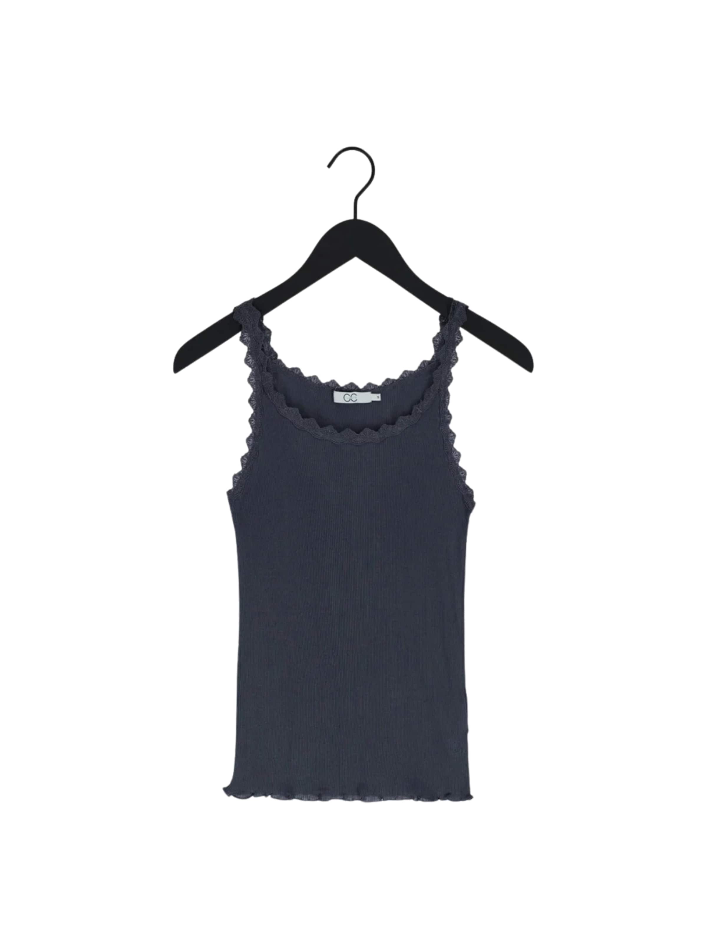 Coster Copenhagen - Top ' POPPY ' en gris: frente