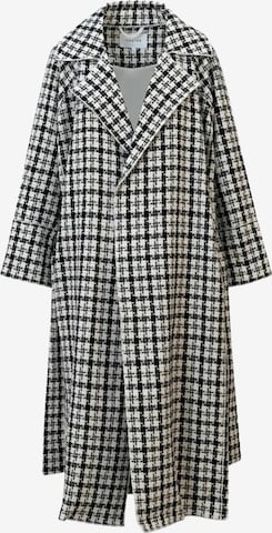 Coster Copenhagen Välikausitakki ' Soft ' värissä valkoinen: etupuoli