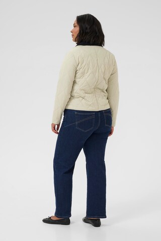 KAFFE CURVE Between-season jacket 'Nelli ' in Beige