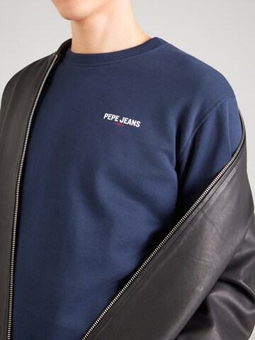 Pepe Jeans Sweatshirt i blå