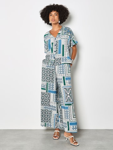 Apricot Wide leg Trousers ' ' in Blue: front