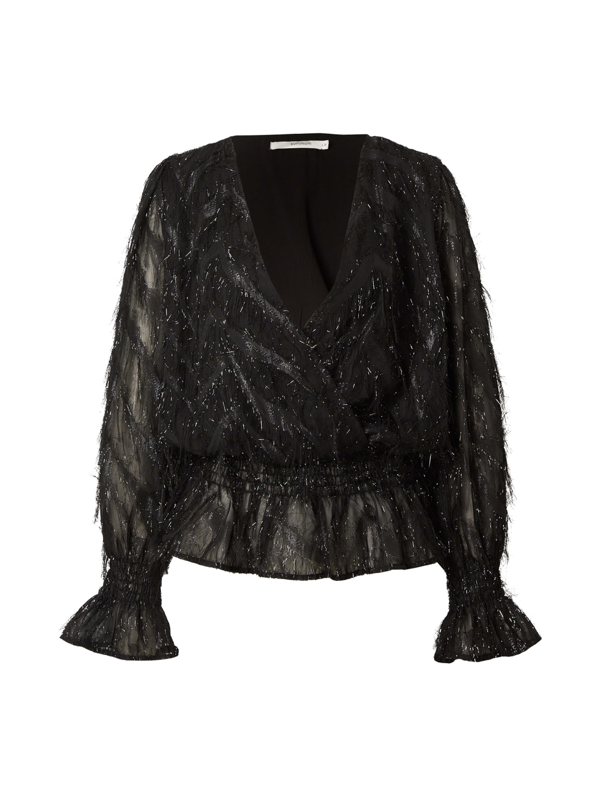 Summum Blouse in Zwart: voorkant