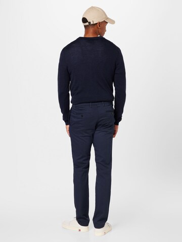 TOMMY HILFIGER Slimfit Chino kalhoty 'Denton' – modrá