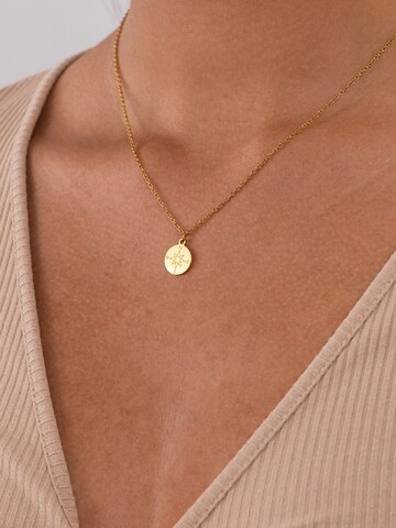 PURELEI Ketting 'Compass' in Goud