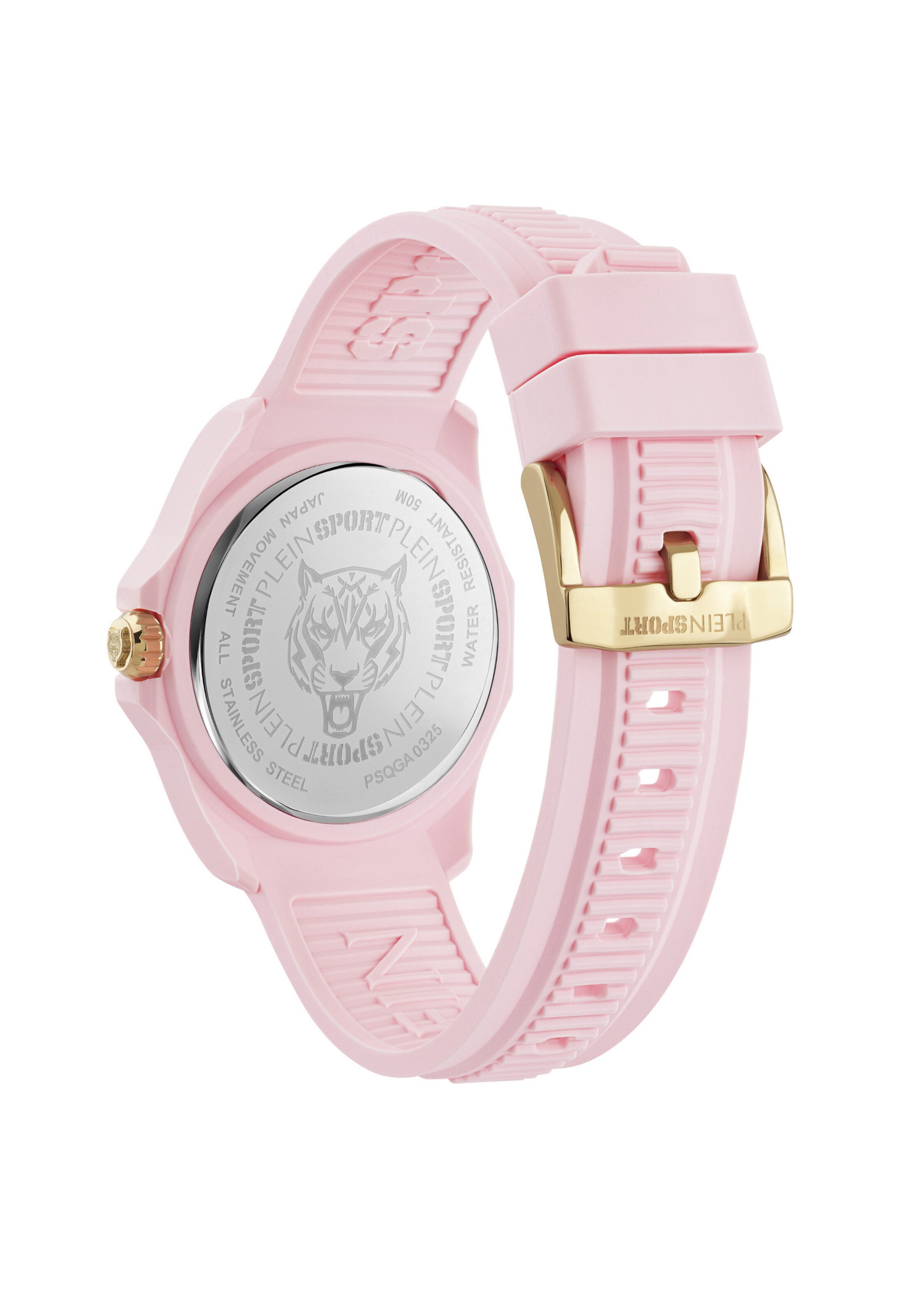 Plein Sport Analog Watch 'Fearless' in Pink