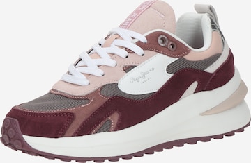 Baskets basses 'WINSLOW URBAN' Pepe Jeans en violet : devant