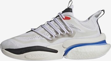 Chaussure de course 'Alphaboost V1' ADIDAS SPORTSWEAR en blanc : devant