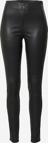 CULTURE Skinny Leggings 'Ineke' - fekete: elől