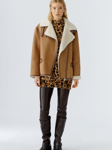 OUI Slimfit Leggings 'Chasey' in Braun