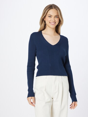 Pull-over 'Tana' Peppercorn en bleu : devant