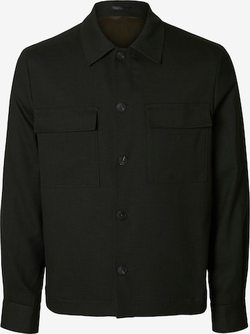 Veste mi-saison 'SLH-NEIL' SELECTED en vert : devant