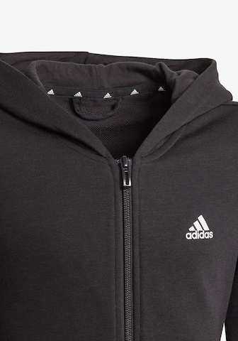 ADIDAS SPORTSWEAR Sports sweat jacket 'Essentials ' in Black