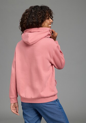 DELMAO Sweatshirt in Pink