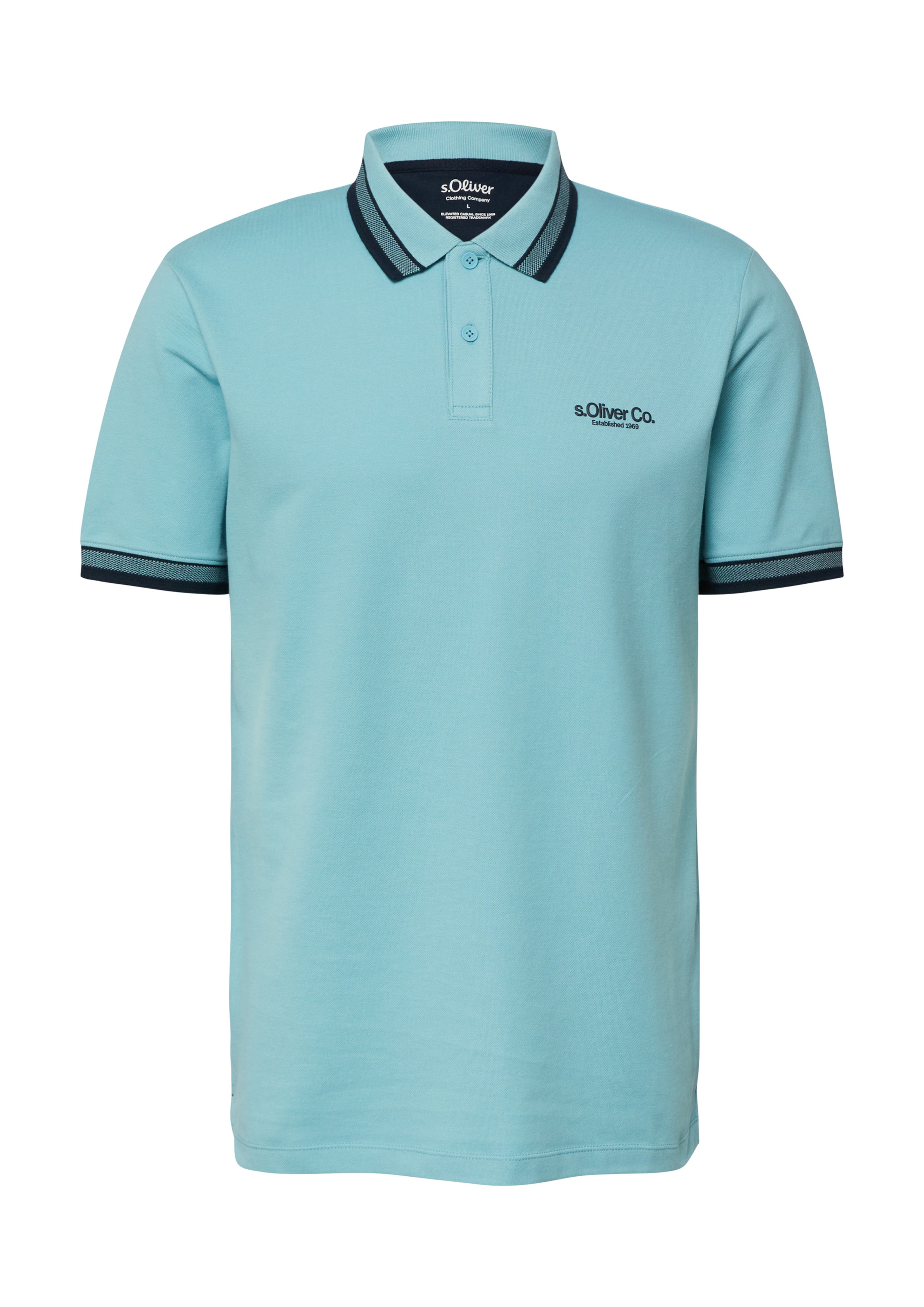 T-Shirt s.Oliver en vert : devant