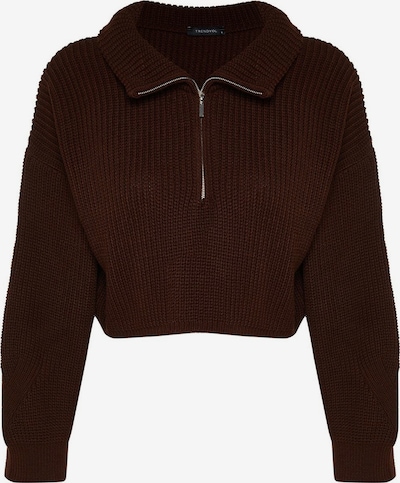 Pulover Trendyol pe castaniu, Vizualizare produs